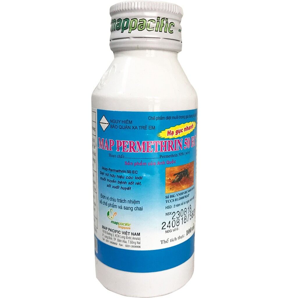 Thuốc diệt muỗi,nhện côn trùng mappermethin50EC