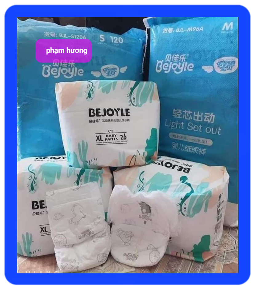 Bỉm Bejoyle xanh nội địa trung đủ size