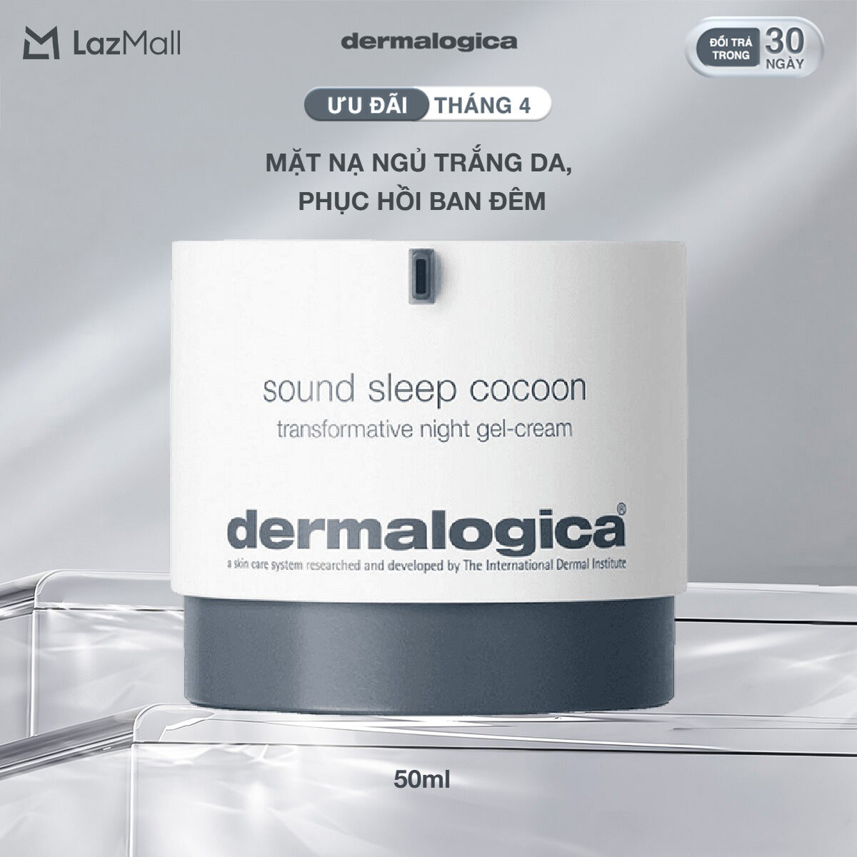 Kem dưỡng phục hồi Dermalogica Sound Sleep Cocoon 50ml cho da rạng rỡ