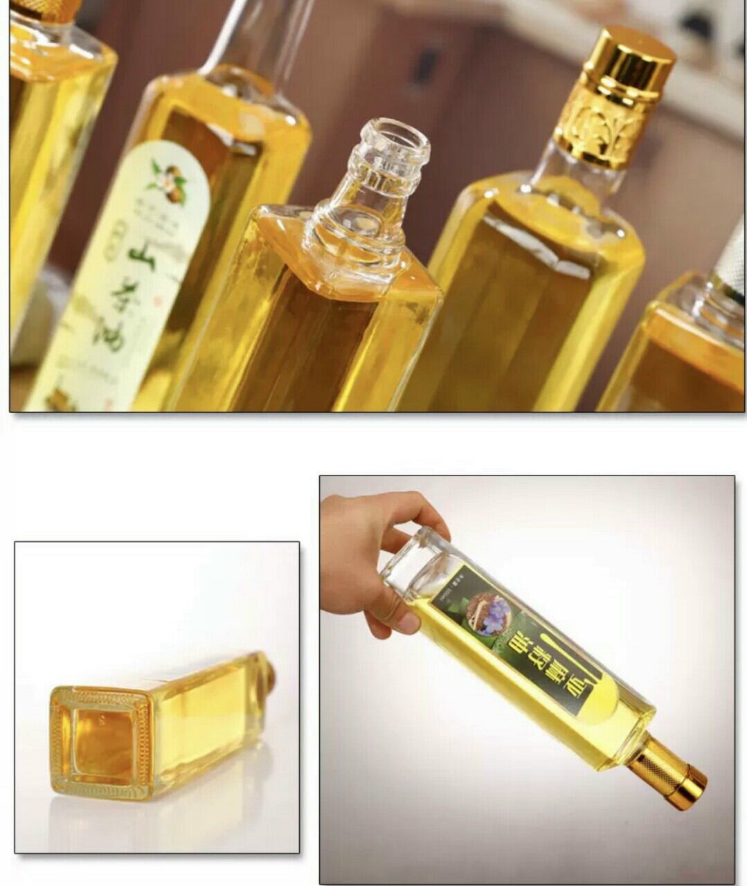 [HCM]Combo 10 Chai thủy tinh đựng rượu XO 500ml ( có 6 kiểu tùy chọn )