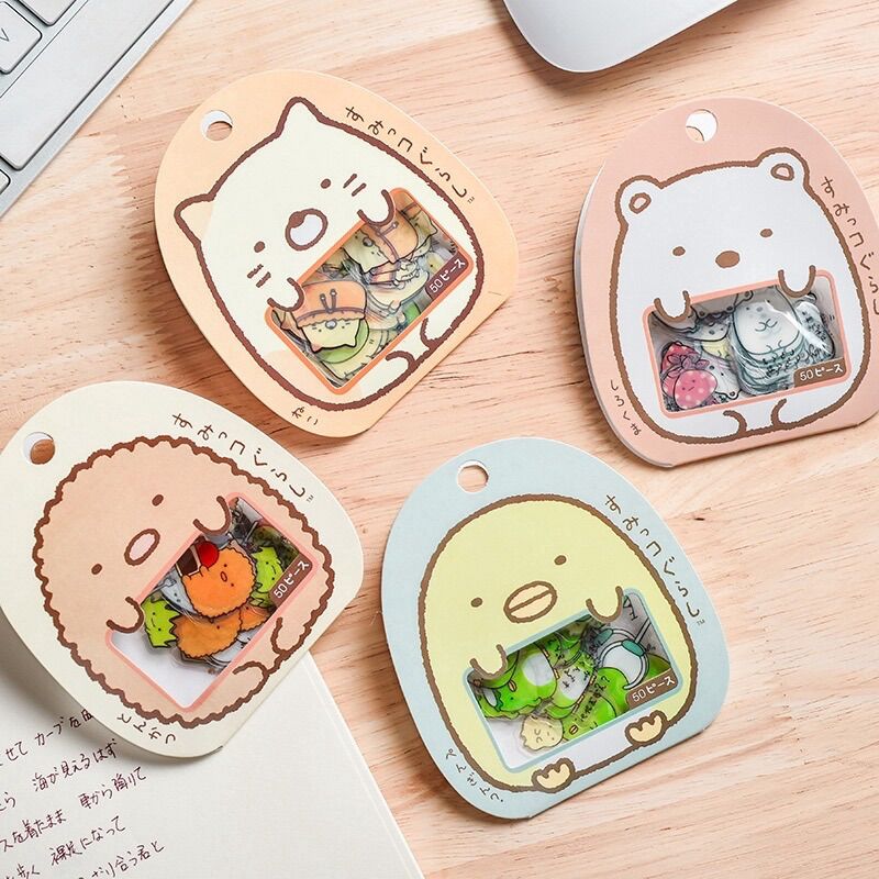 Bộ 50 Sticker Cute nhiều mẫu