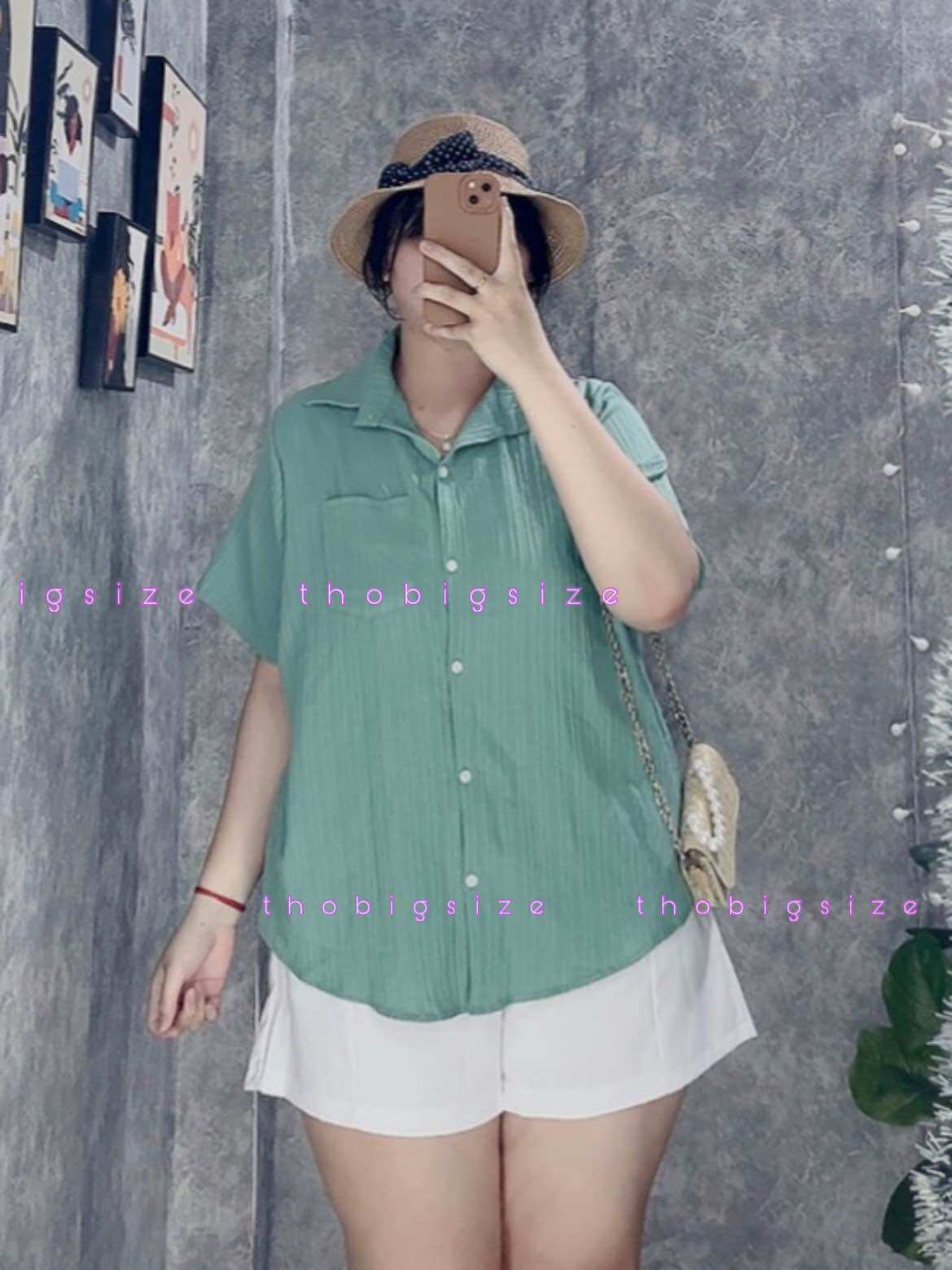 Áo Sơ Mi Đũi Bigsize 60-95kg (thobigsize)