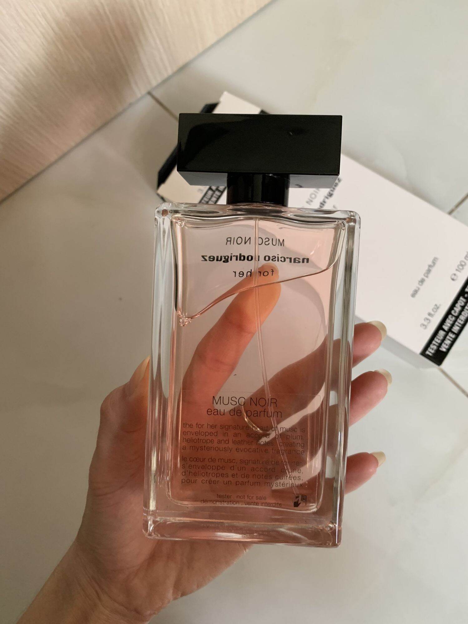 Nước hoa nữ : tester narciso rodriguez musc noir for her 100ml edp
