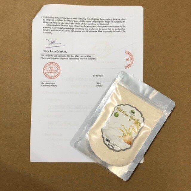 100gr Tinh chất bột Cám gạo sữa đắp mặt nạ