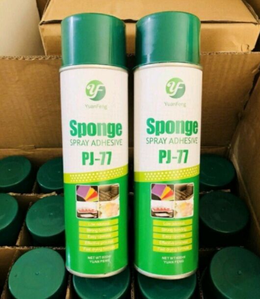2 lọ keo dán đa năng PJ 77.Dán Mút Xốp...600ml