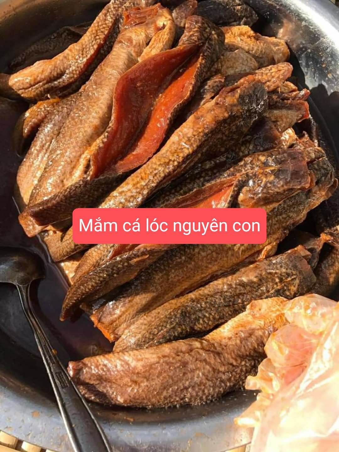 Mắm Cá Lóc nguyên con 500gr