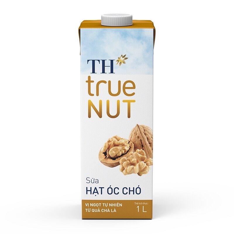 Hộp sữa hạt TH true NUT 1 lít Óc Chó / Hạnh Nhân / Macca