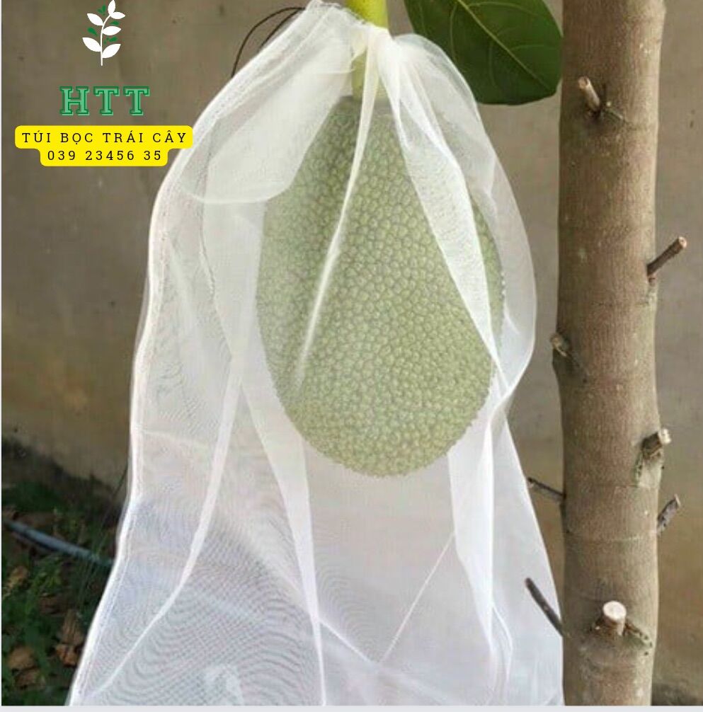 Freeship max/ flash sale 23-24.07 100 cái 50*70cm túi lưới dày 2 lớp bao bọc mít thái - túi bao trái cây