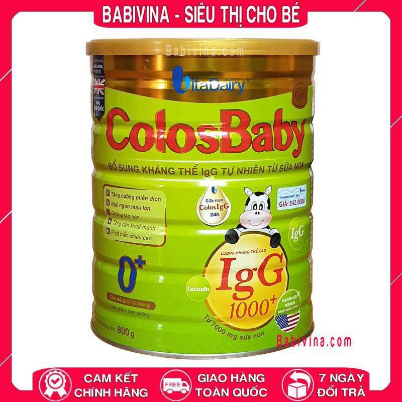SỮA BỘT COLOSBABY GOLD 1+/2+/0+ 800g
