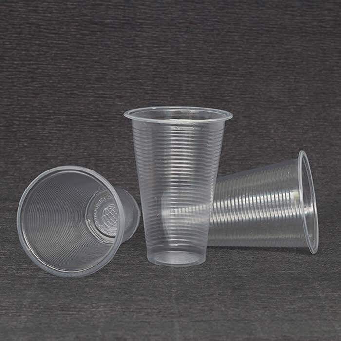 Lốc 50 LY nhựa Gân dùng 1 lần nhiều size tiện lợi
