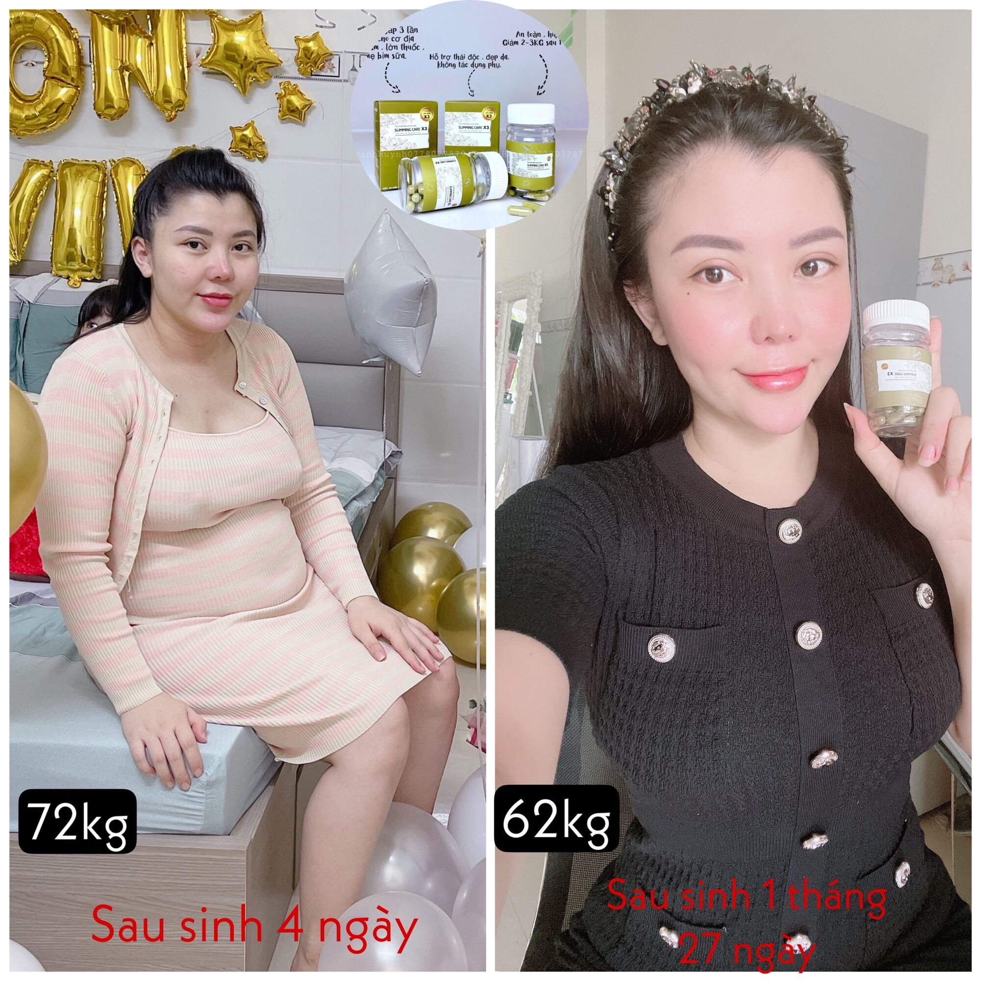 ❤️ [HÀNG CHUẨN] Thảo mộc giảm cân Slimming Care X3 ❤️
