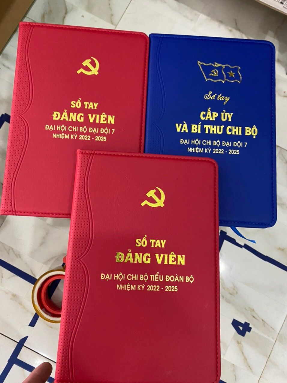 SỔ TAY ĐẢNG VIÊN (bìa da-200 trang)