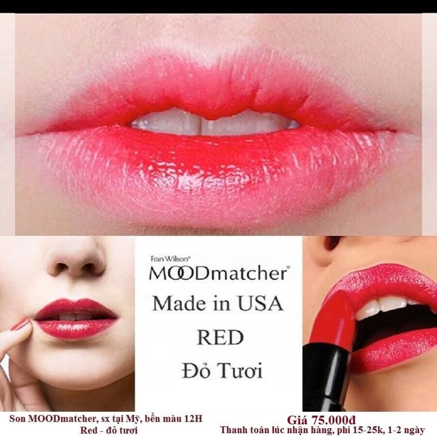 Son gió Mỹ Moodmatcher chính hãng đủ màu