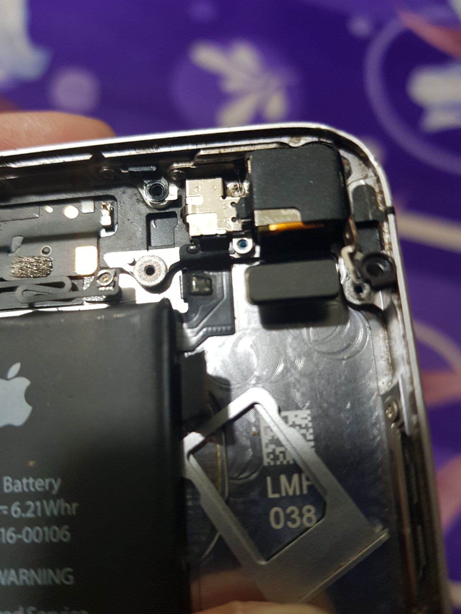 camera sau iphone 5SE zin máy chụp đẹp nét chuẩn