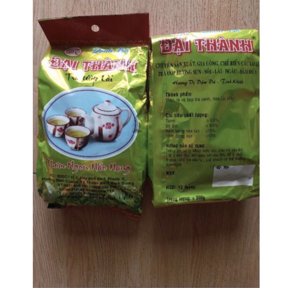 Trà lài đại thành gói 300g