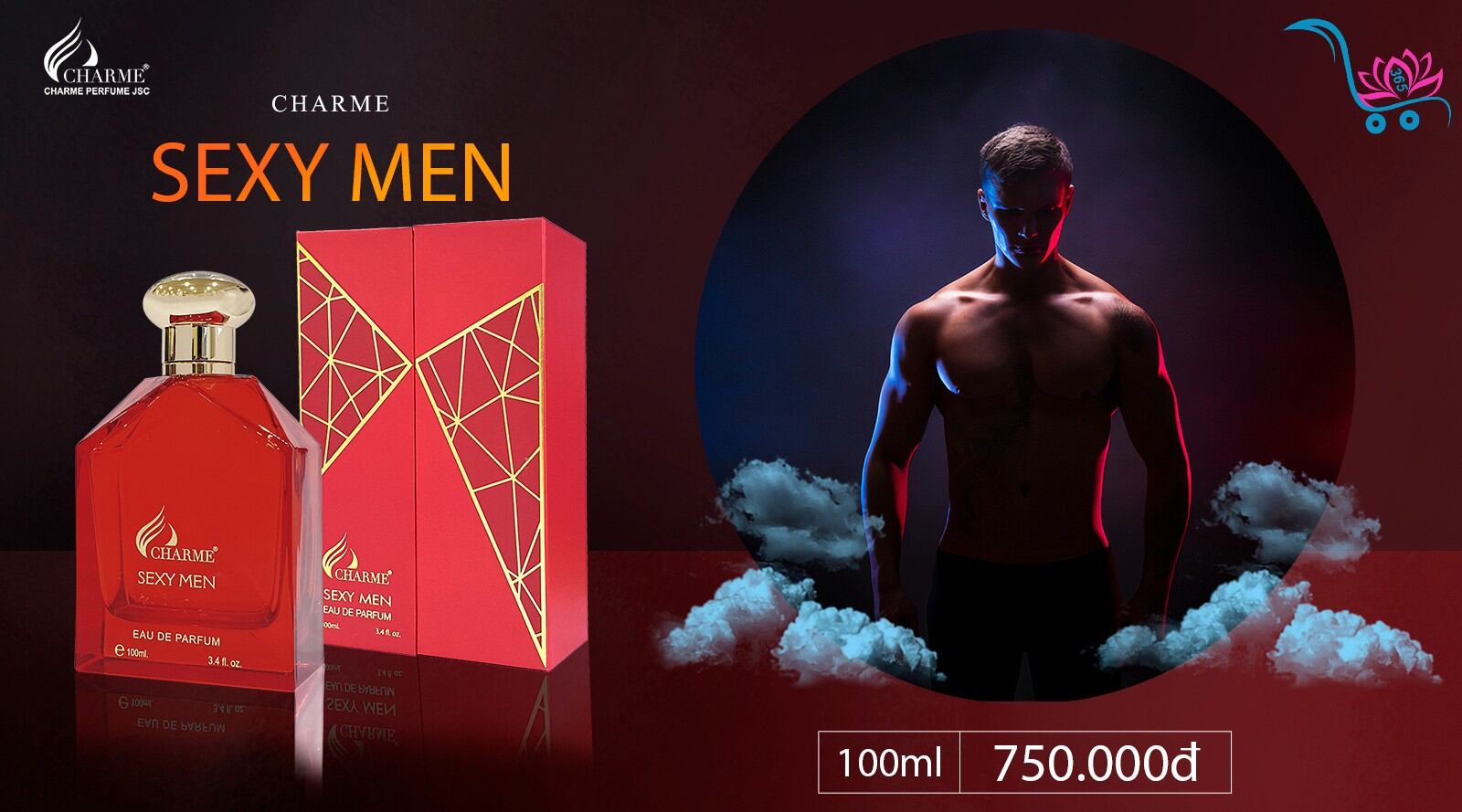 [ SALE  ] Nước hoa nam manh mẽ sexy men 100ml