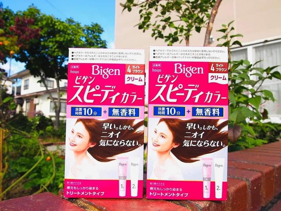 Thuốc nhuộm tóc Bigen của Nhật