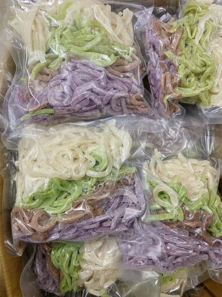 Mứt dừa non mix vị 500g (thiên nhiên)