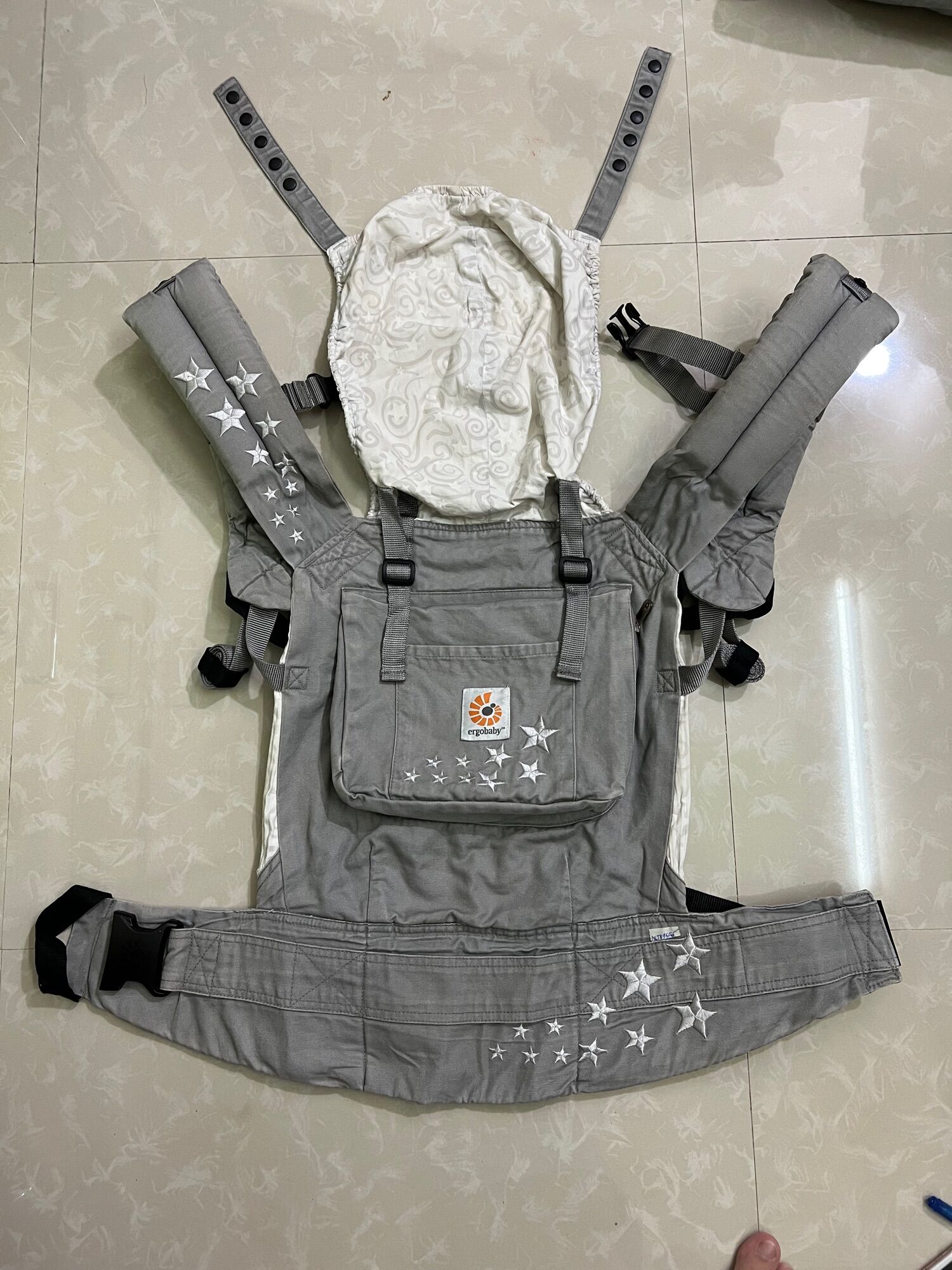 Địu em bé Mĩ chính hãng 2hand