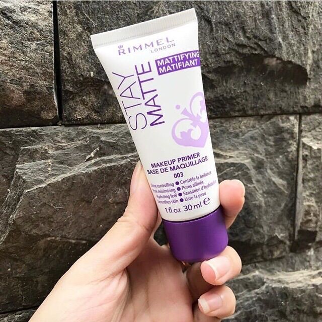 [ MẪU MỚI ] Kem Lót kiềm dầu Rimmel Stay Matte Primer