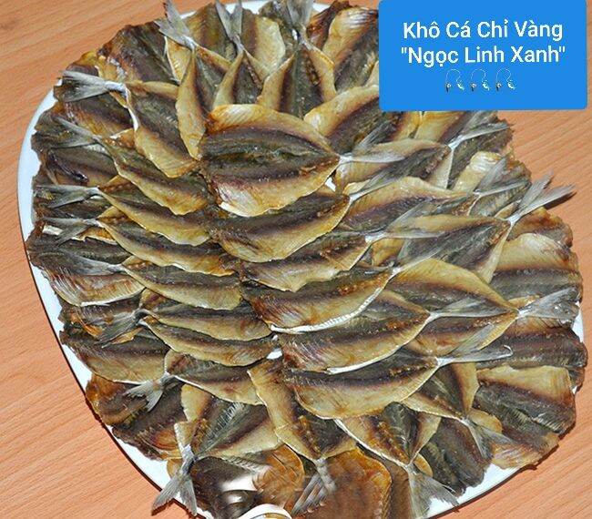 [HCM]KHÔ CÁ CHỈ VÀNG [BAO ĂN]500G/110K