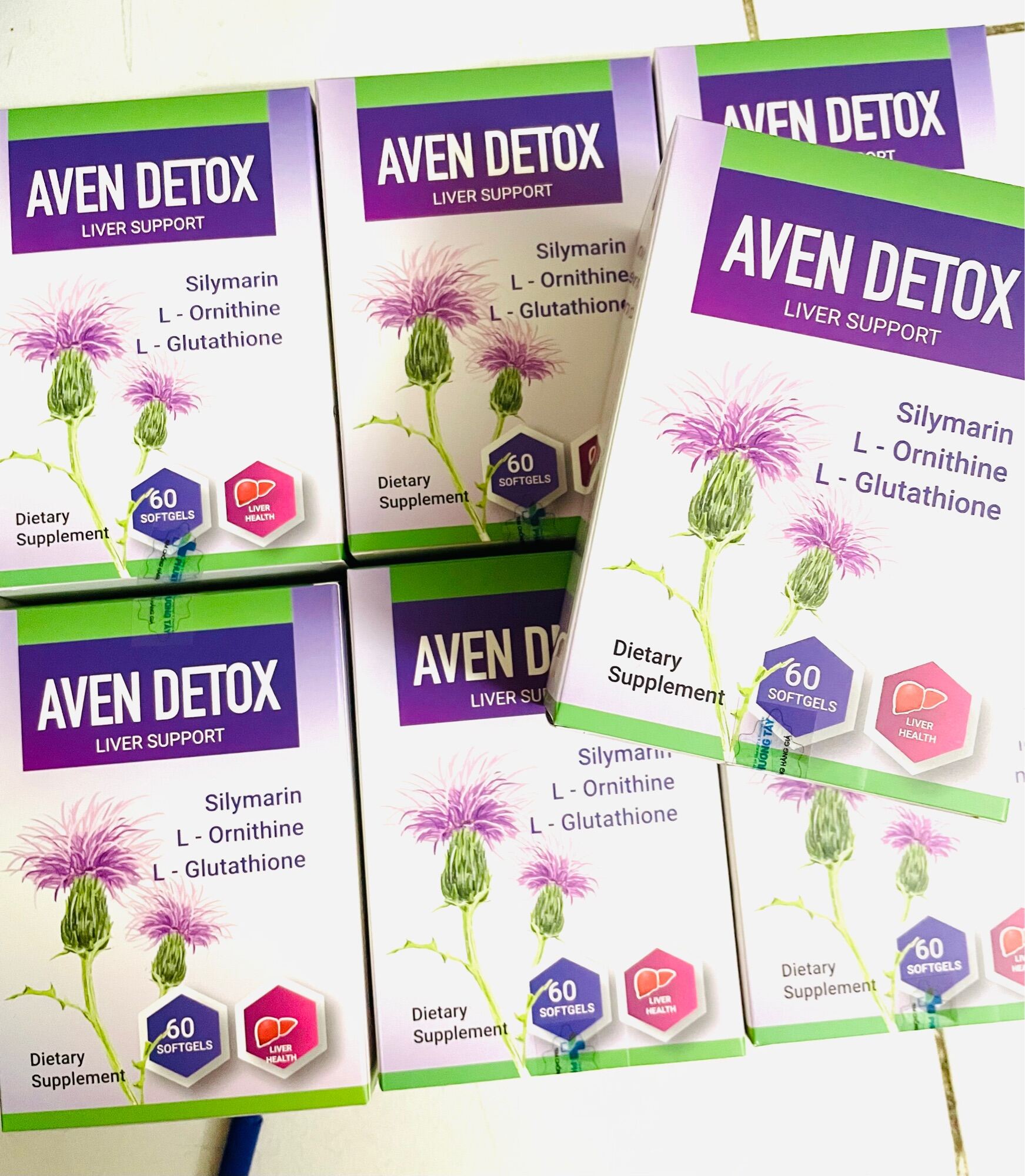 Avent Detox - giải độc gan, hỗ trợ gan nhiễm mỡ