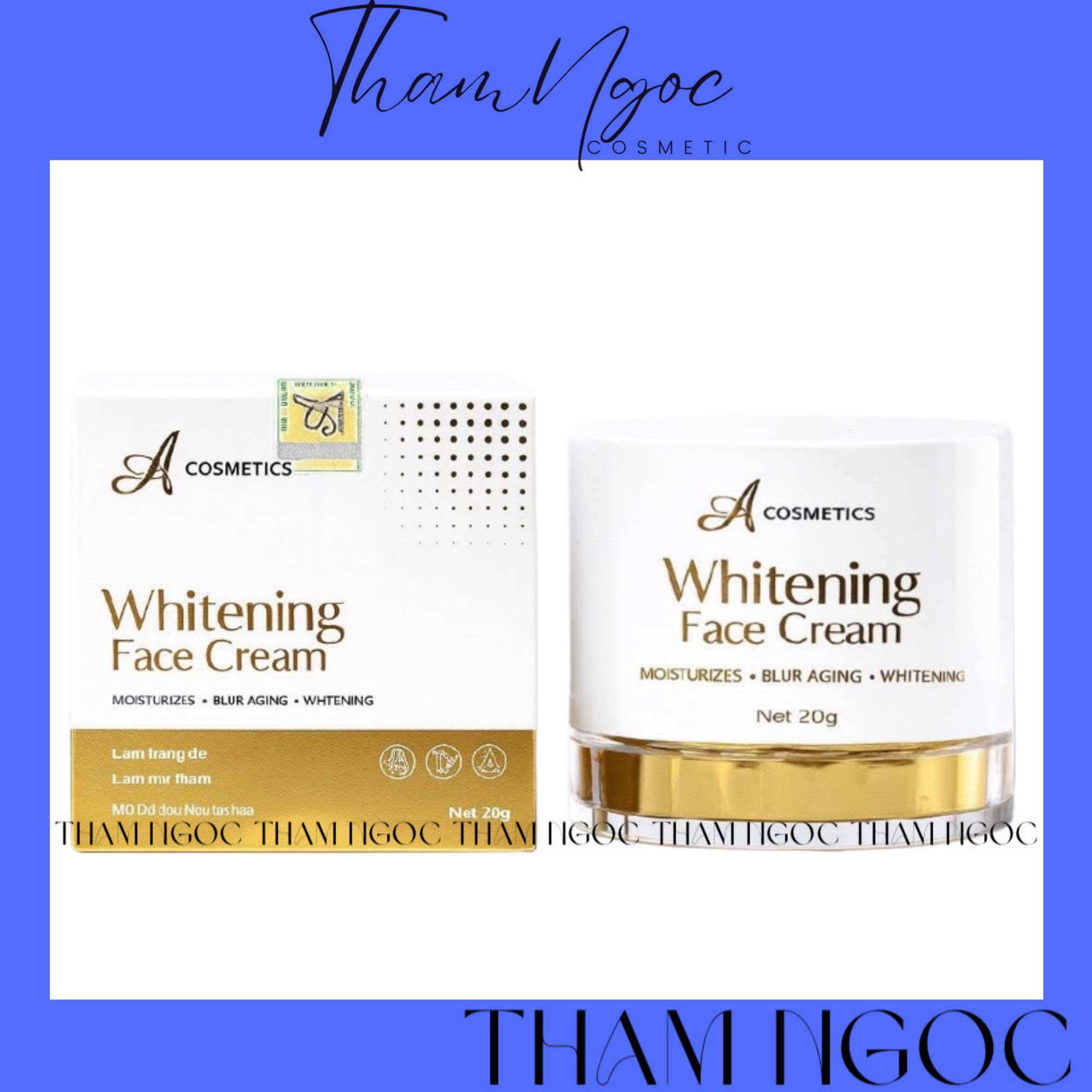  KEM FACE PHÁP A COSMETICS MẪU MỚI HỘP 20G CHÍNH HÃNG MP PHƯƠNG ANH 