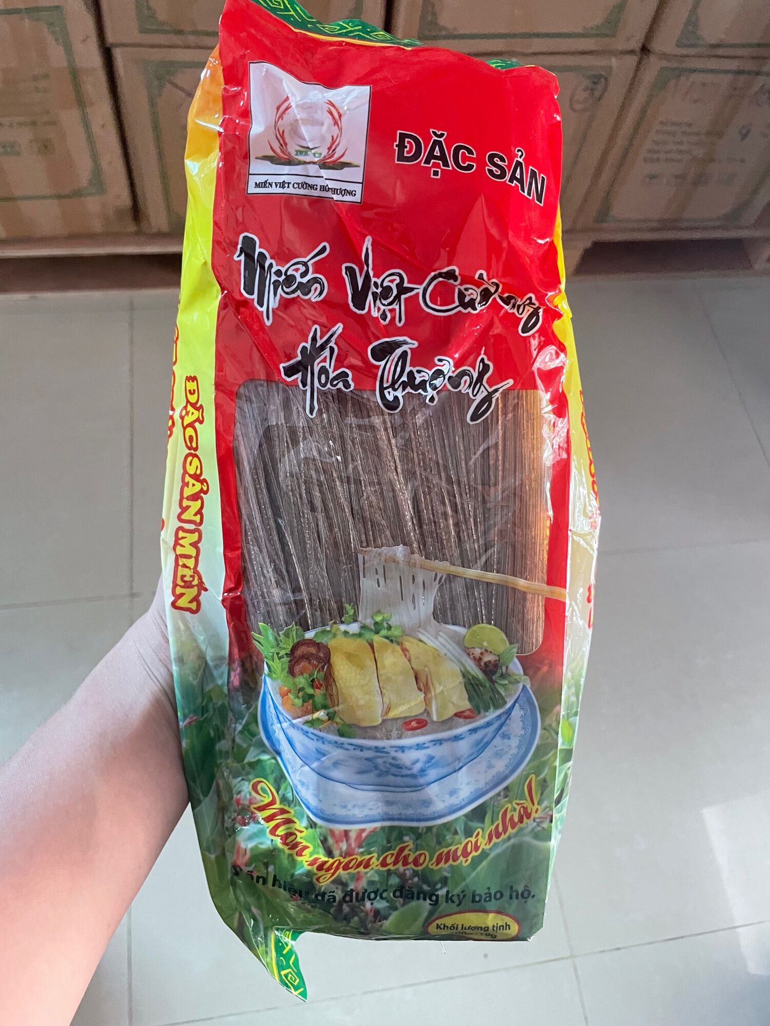 Đặc sản Thái Nguyên miến dong Việt Cường Hóa Thượng gói 500g