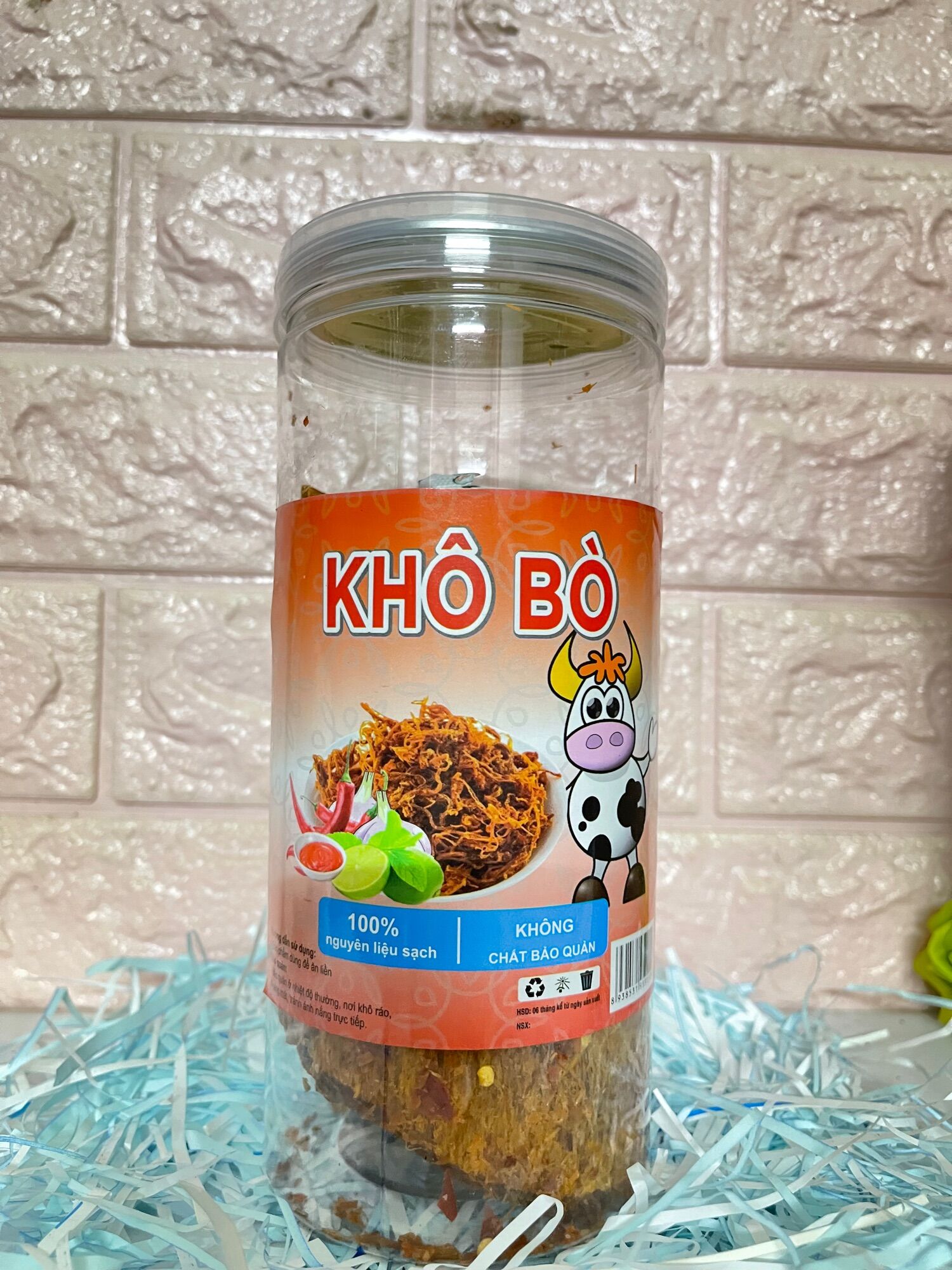 Combo 5 món ăn vặt khô (khô gà - khô bò - da heo - mực nước dừa - khô heo)