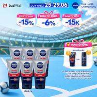 Bộ 6 Sữa Rửa Mặt NIVEA MEN (100g)