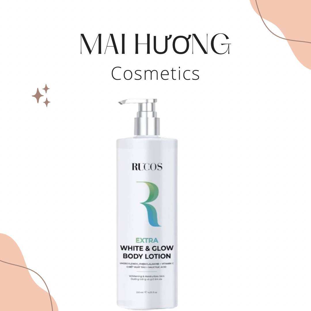 Extra White & Glow Body Lotion Rucos