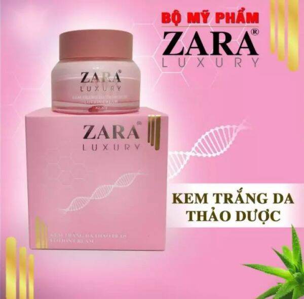 Kem dưỡng trắng da thảo dược zara luxury lotion cream