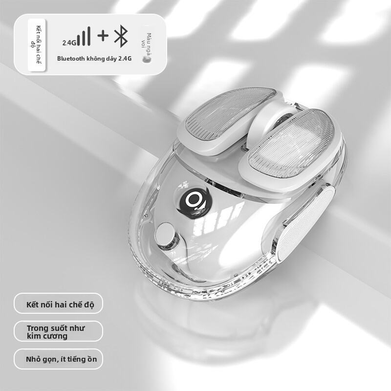 EWEADN | Chuột Không Dây 3 Chế Độ (Bluetooth/2.4GHz) Forerunner X23 Pin Sạc Công Thái Học Chuyên Dụn