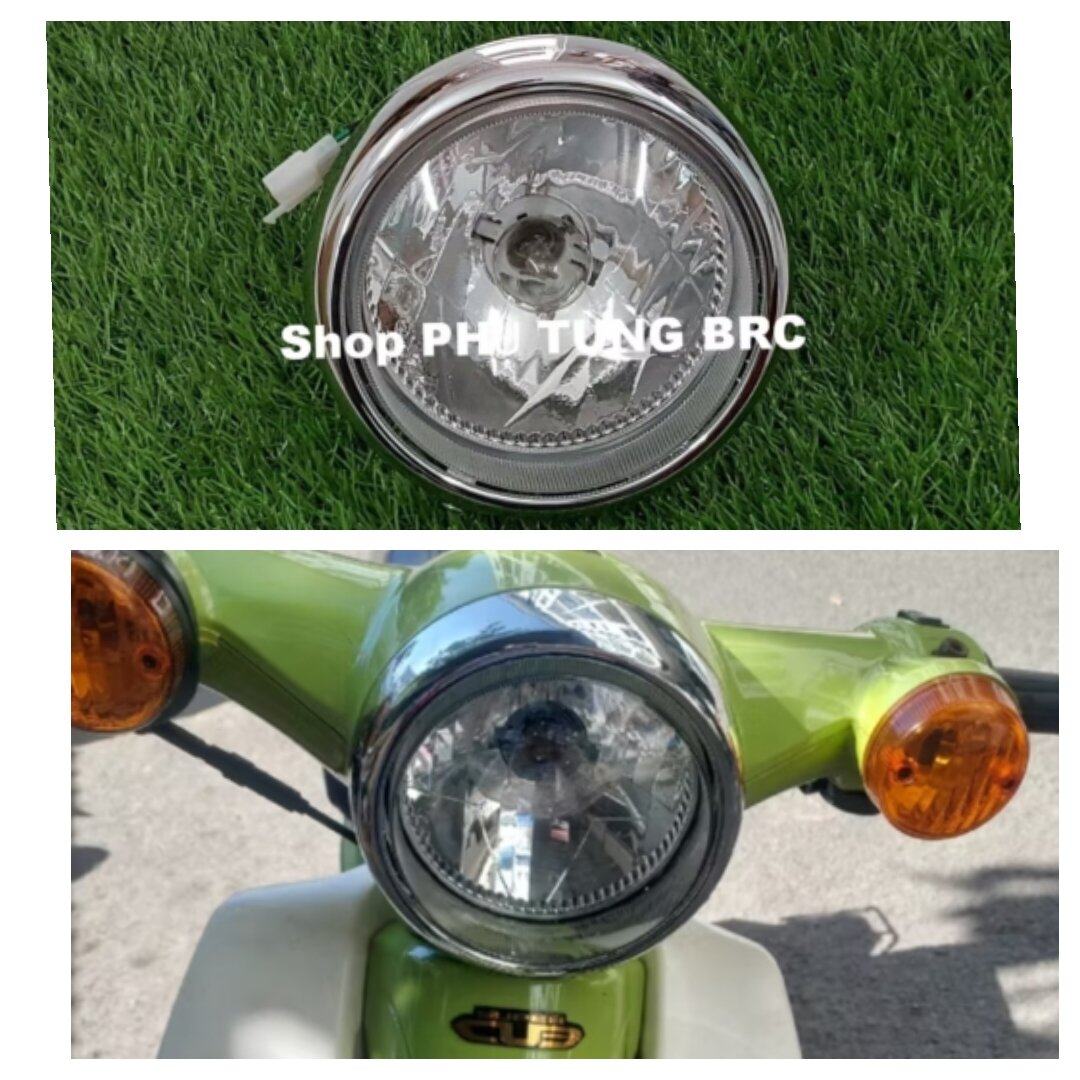 Bộ đèn pha xe CUB đời mới.