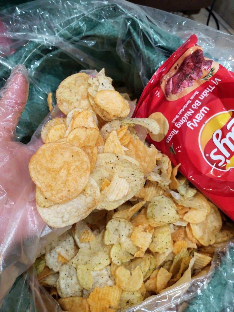 500gr bim bim khoai tây lays thái lan