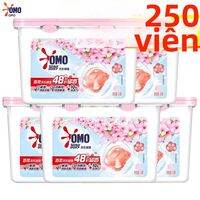 OMO Viên Giặt Tinh Chất 8 Lần Khả Năng Làm Sạch Chống Phai Màu 48 Giờ Hương Thơm 50 Viên Dùng Trong Gia Đình