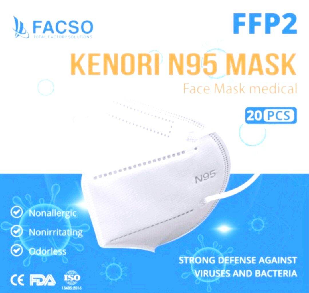 HỘP (20 CÁI) Khẩu Trang KENORI N95