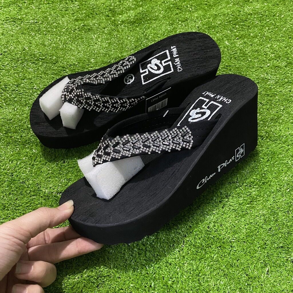Dép xốp quai kẹp cao 7p, 9p