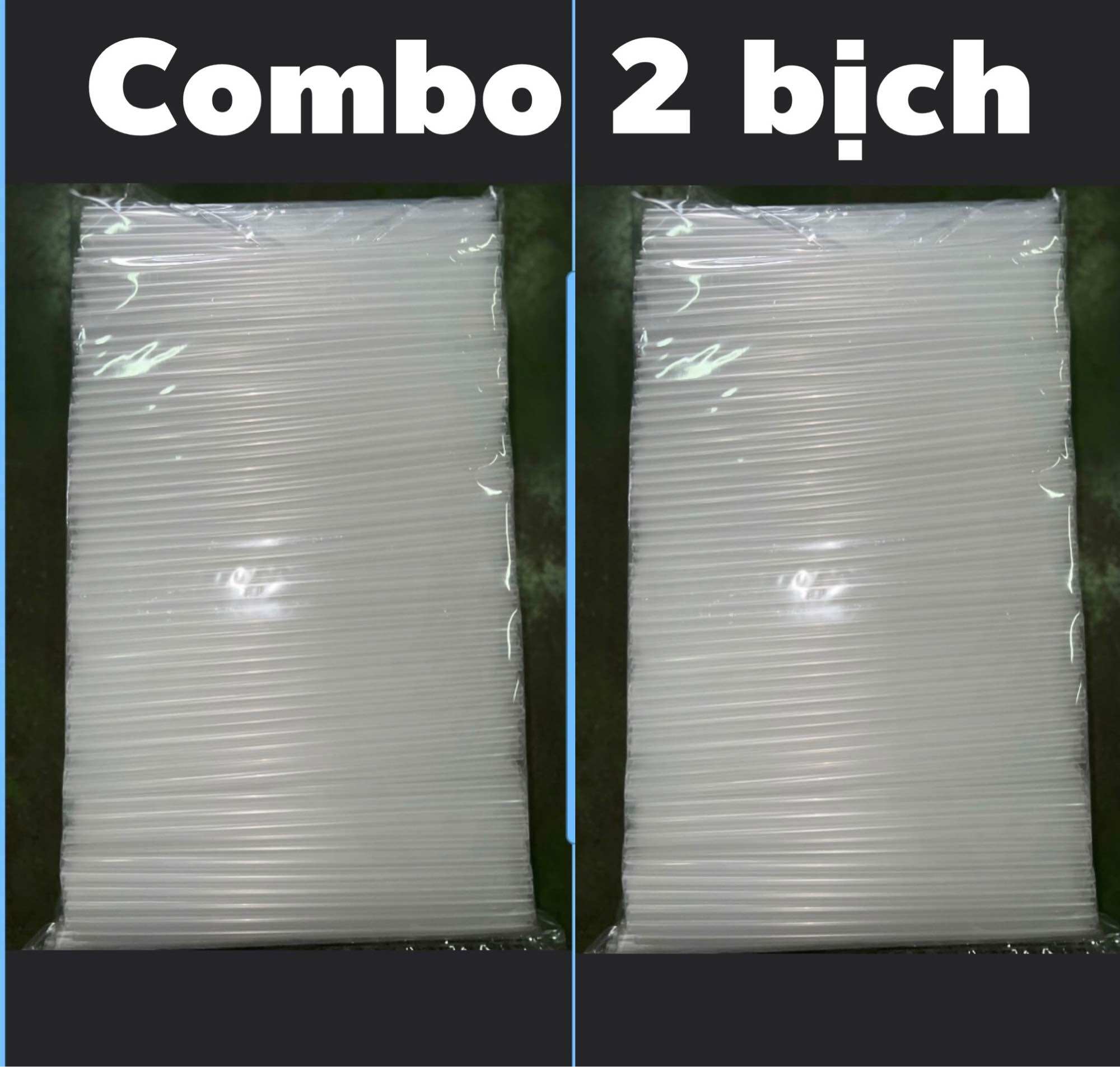 ỐNG HÚT PHI 8 TRẮNG TRONG 1 ĐẦU NHỌN