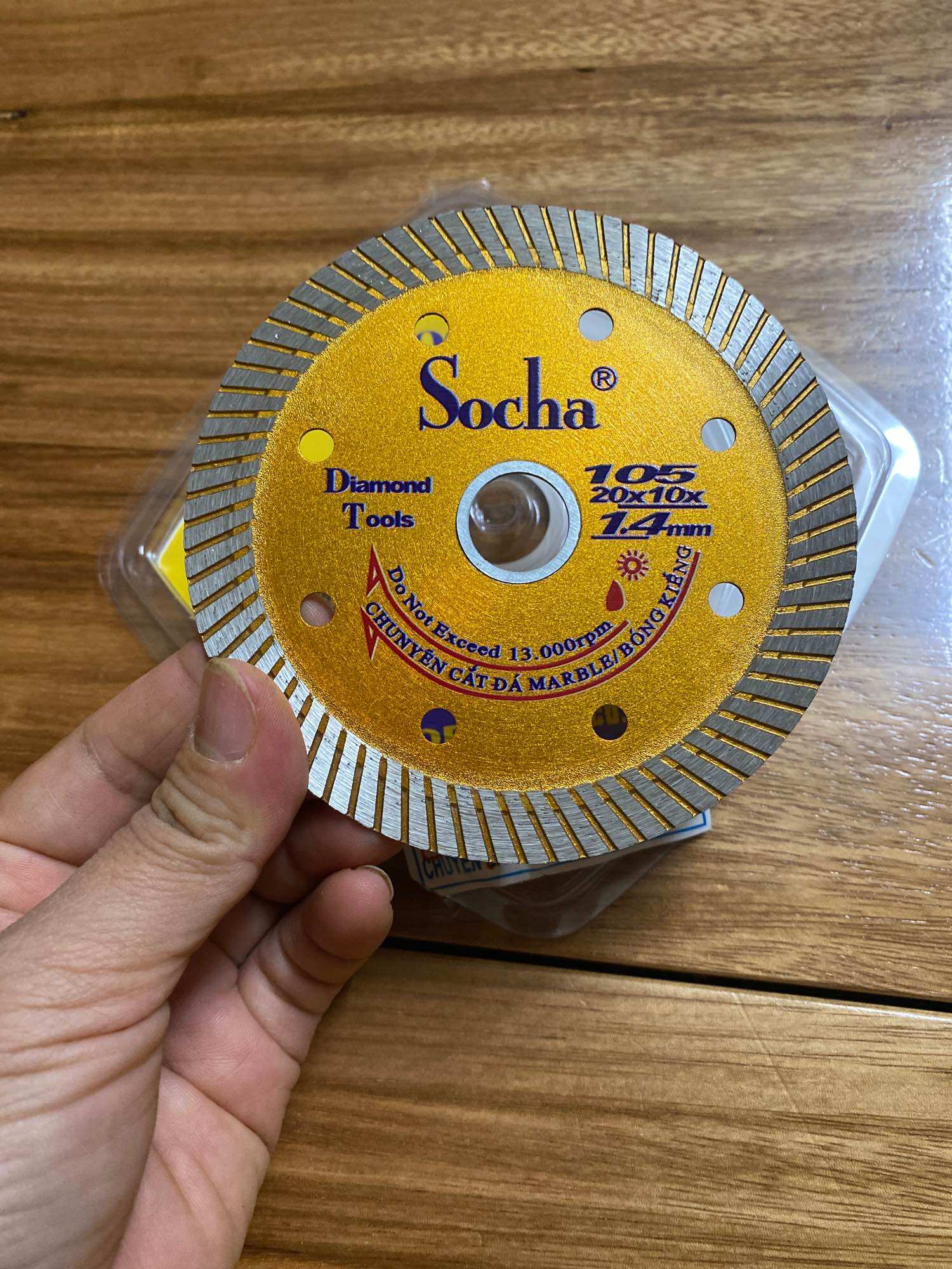 Lưỡi cắt gạch đa năng SOCHA 1 tấc (105 mm) hàng cao cấp