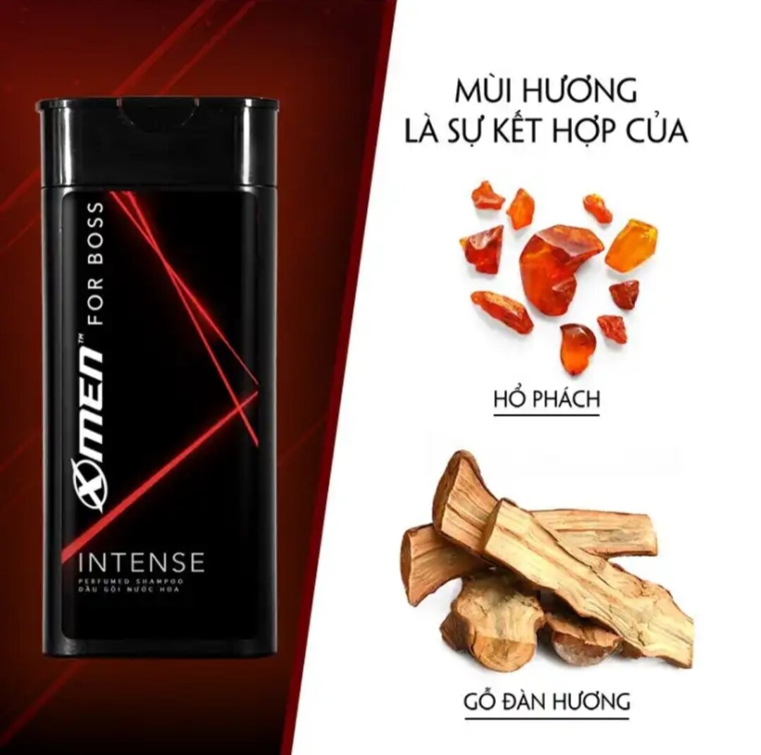 Dầu gội nước hoa X-Men For Boss Intense 150g