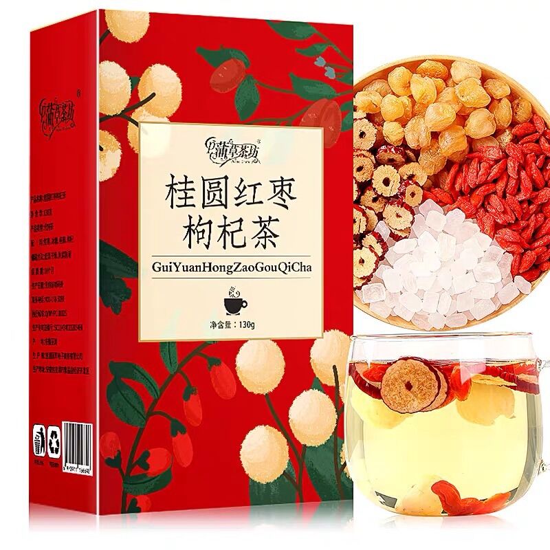Hộp Trà Táo đỏ - Long Nhãn - Kỳ tử