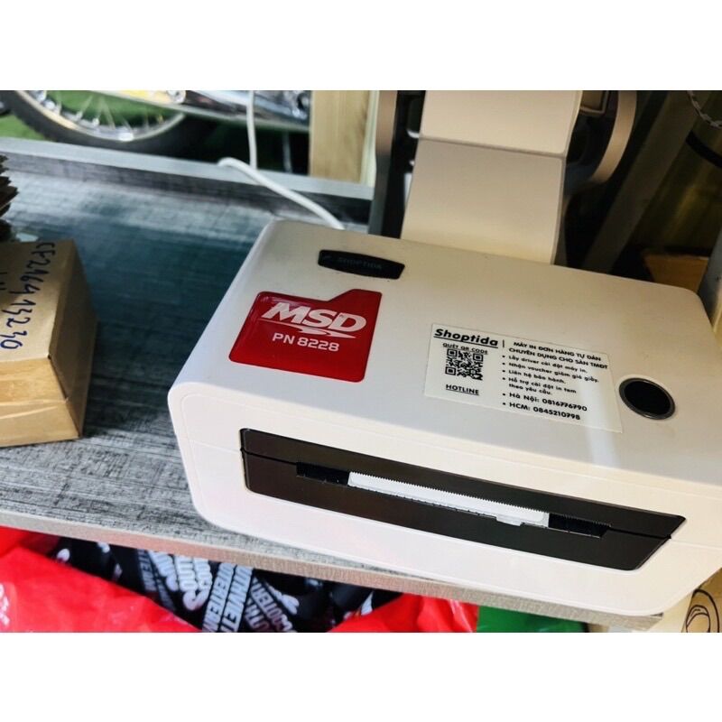 Tem Logo Sticker Đổ Nổi Thương Hiệu MSD Dán Trang Trí Xe