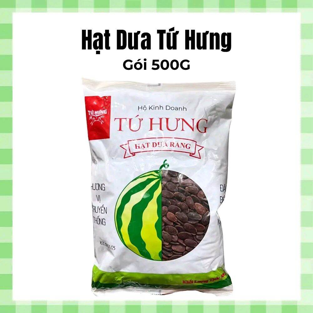 Hạt Dưa Tứ Hưng Hương Vị Truyền Thống Túi 500g