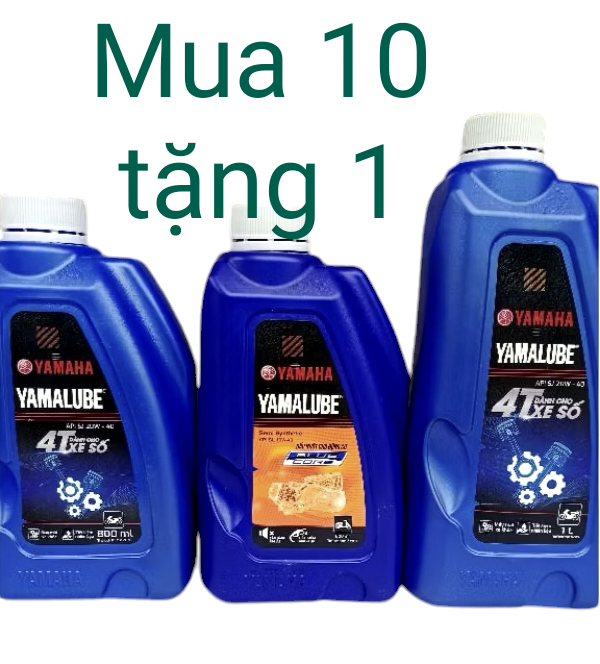 dầu nhớt xe máy Yamaha xe ga và xe số