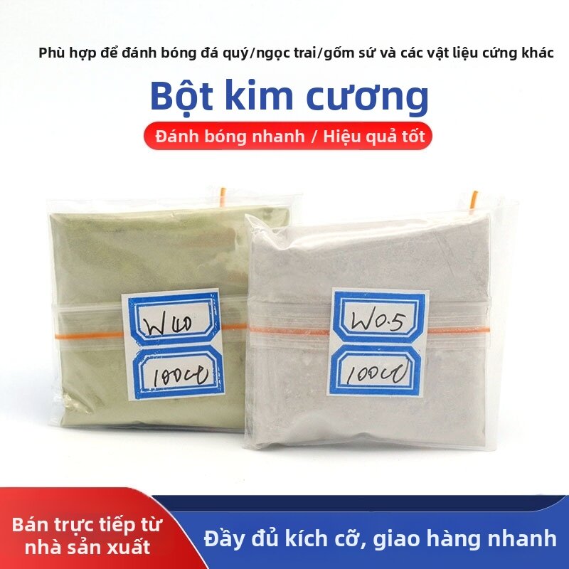 Bột Ma Sát và Làm Bóng Kim Cương