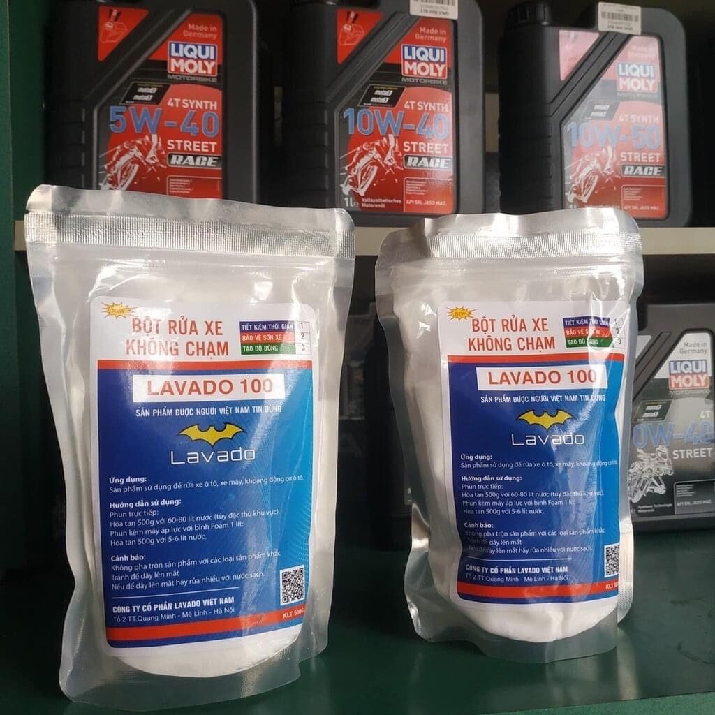 Bột rửa xe không chạm Lavado 100