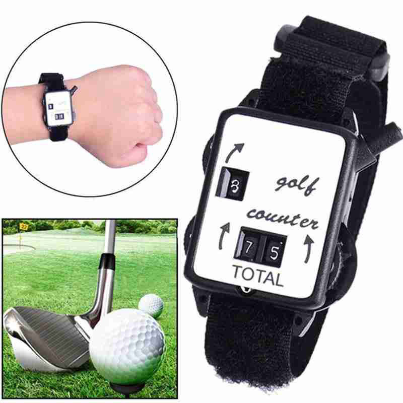Máy ghi điểm golf máy ghi điểm golf mini máy ghi cổ tay máy ghi bàn đặt lại một chạm máy ghi điểm