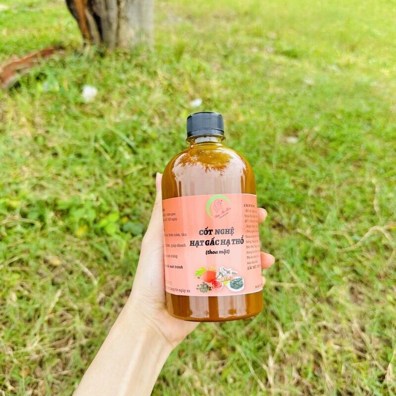 CỐT NGHỆ HẠT GẤC HẠ THỔ FACE 1000ML (HANDMADE)