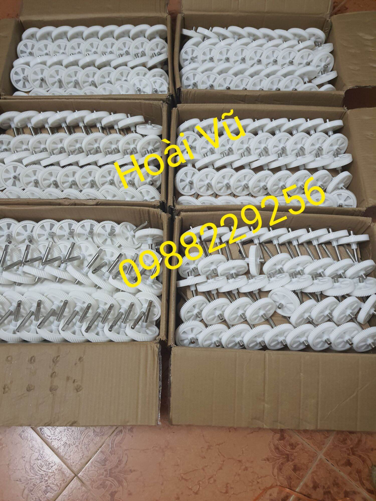Bánh răng trục ép máy ép chậm hoa quả SAVTM JE07